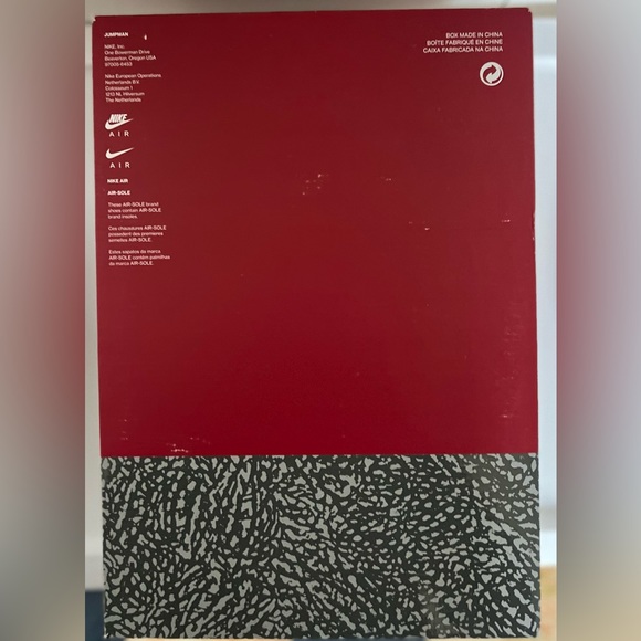 2022 Air Jordan 3 Retro 'Cardinal Red' Size 8 - Picture 8 of 9